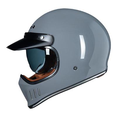 rymic摩托车复古头盔全盔漫步者