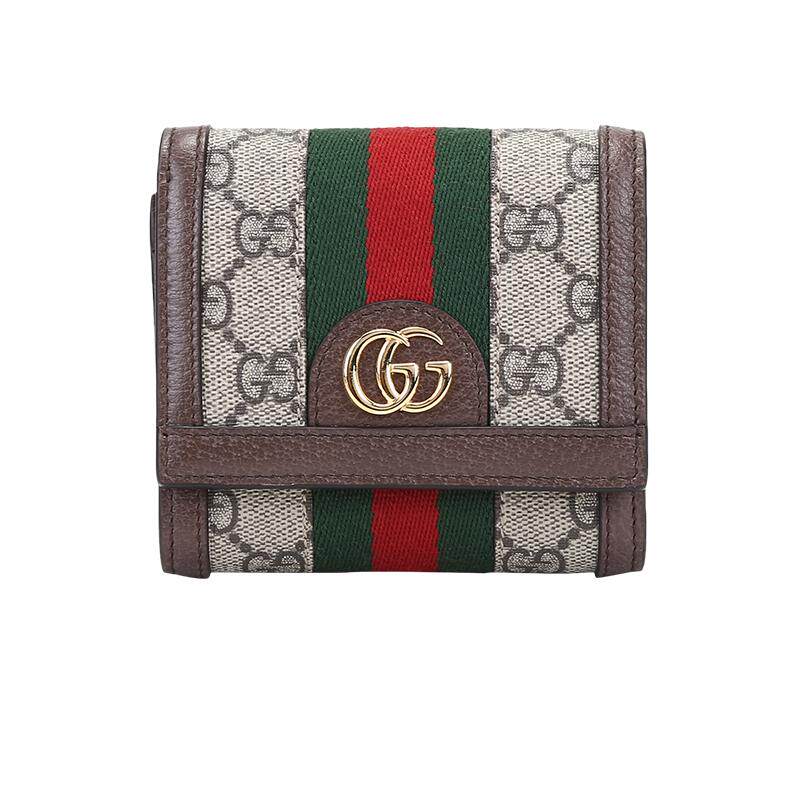 古驰GUCCI短款钱包钱夹