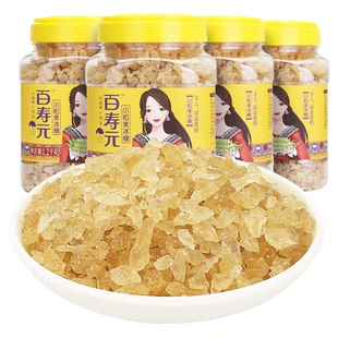 百寿元碎粒黄冰糖小冰糖甜水酵素冰糖烹饪调味量贩囤货装 1.2kg*4