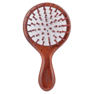 KRRAMEL儿童梳子迷你气垫梳子便携小梳子木梳子儿童女孩不伤头发