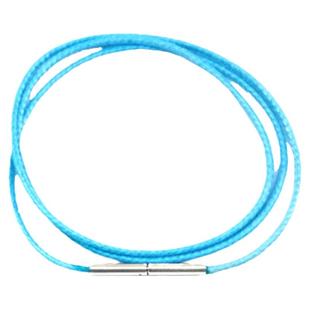 定做送吊坠扣超牢固蜡绳皮绳项链绳手链黑红挂绳天蓝色绳黄金玉坠