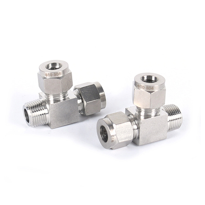 卡套接头鸿诺莱江苏外螺纹侧三通