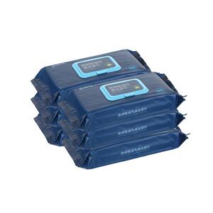 网易严选厨房清洁湿巾抽取式去油污湿巾油烟机清洗吸油12包囤货装