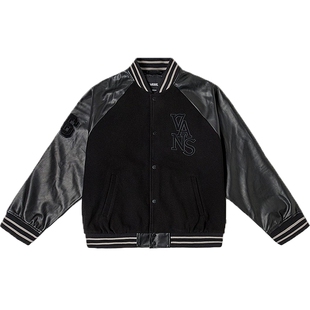 VANS范斯男子SOL SNAKE JACKET运动健身夹克外套VN000NDWBLK