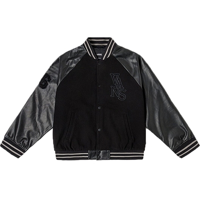 VANS范斯男子SOL SNAKE JACKET运动健身夹克外套VN000NDWBLK