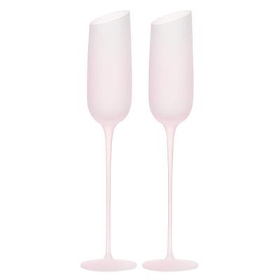 mu16香槟杯磨砂版无铅水晶玻璃杯