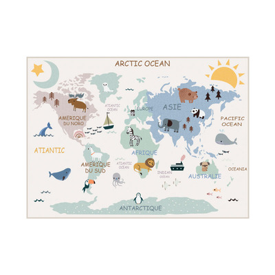 CCF儿童房雪尼尔可机洗