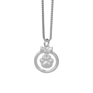 顺庆银楼S999足银项链摇萌项链纯银项链甜美小众设计感送爱人礼物