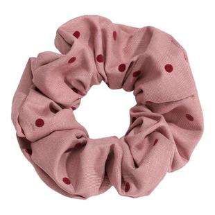 DODOGOGO法式温柔波点大肠圈布艺气质丸子头发圈马尾优雅发绳发饰