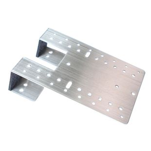 创意简易多显示器屏风挂架/小型省空间显屏支架/304不锈钢/加长版