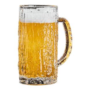 啤酒杯套装轻奢高档高端500ml水晶玻璃创意精酿扎啤杯家用大容量