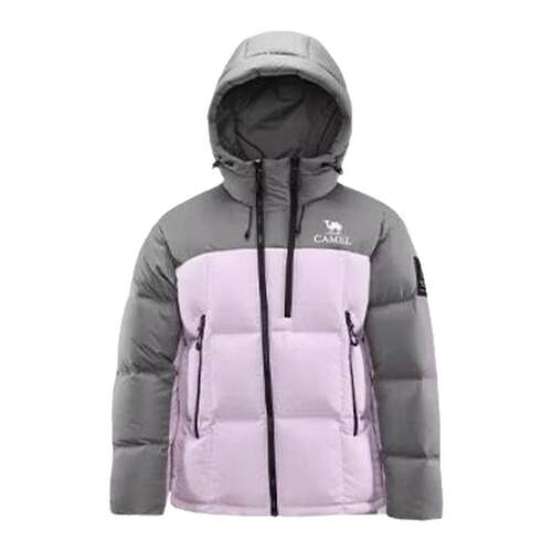 迪丽热巴同款骆驼运动羽绒服男女款冬季加厚新款保暖面包羽绒外套