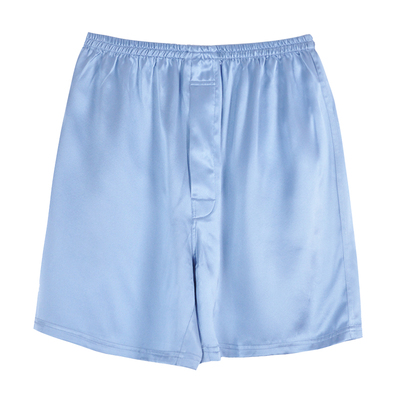 美标男士重磅真丝100%平角家居裤