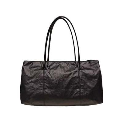 SecondMoon进口尼龙高级感慵懒波士顿腋下通勤大容量手拎单肩包