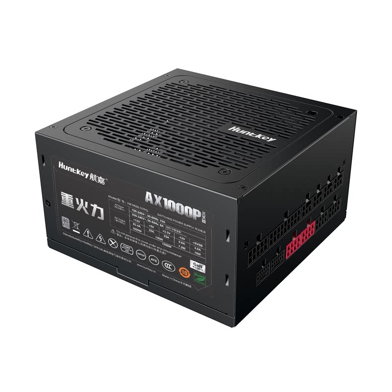 航嘉AX1000P/AX850P白金电脑电源