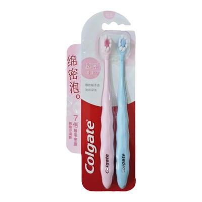 高露洁蓬蓬丝细滑细毛护龈牙刷