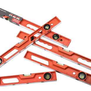 加厚实心铸铝工程水平尺高精度带磁加重家用40cm50cm60cm100cm1米