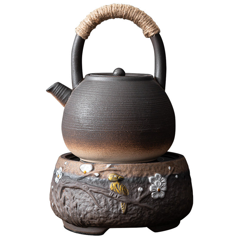 日式电陶炉煮茶器套装煮茶壶复古