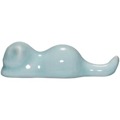 荣宝斋陶瓷搁汝窑开片釉萌系毛笔