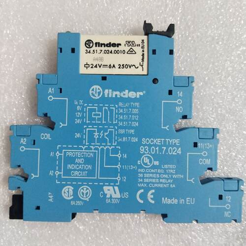 议价finder芬德93.01.7.024 34.51.7.024.0010 24V 6A继电器