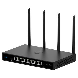 蒲公英4G5G企业路由器X4Pro千兆8网口双WAN口异地组网全网通内网穿透cpe视频监控收银商业用连锁药店医保专线