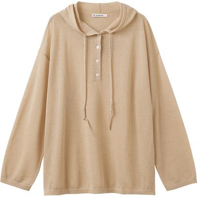 播松弛感宽松外搭淡人针织衫女夏季慵懒风罩衫DDS2SD5103