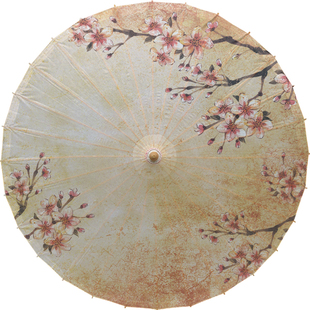 泸州新古典油纸伞防雨防晒走秀舞蹈汉服道具装饰收藏十里桃花包邮