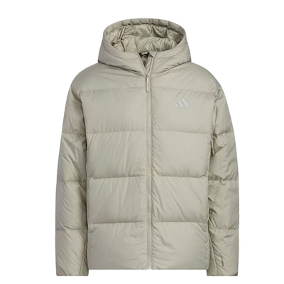 阿迪达斯男子连帽防风保暖羽绒服