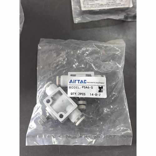 议价亚德客AirTac气动节流阀型号PSA6S全新未使用维修