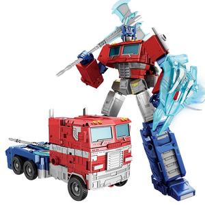 合金版变形玩具汽车擎天超大金刚柱正版男孩大黄蜂机器人模型手办