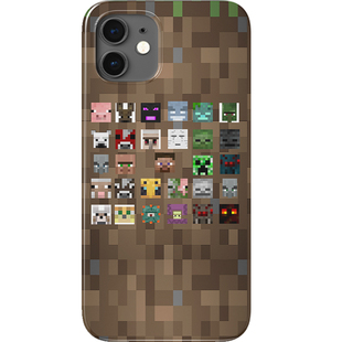 我的世界游戏像素风手机壳适用于华为nova8硬壳iPhone14pro小米12三星s23+个性note20苹果13mini/K50至尊版