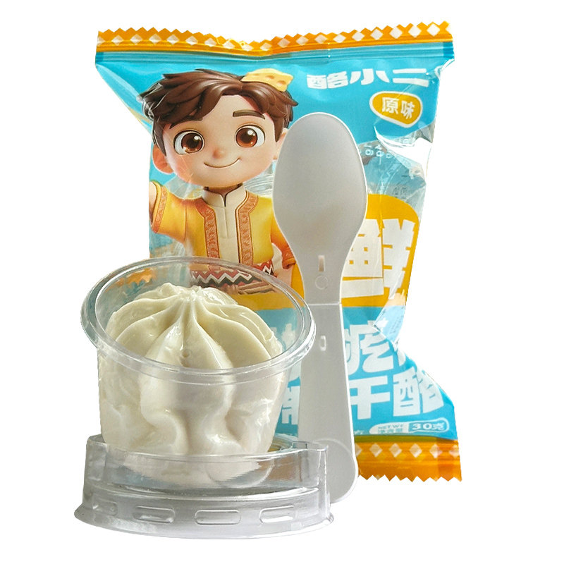 新疆鲜酸奶疙瘩奶制品冰淇淋雪糕