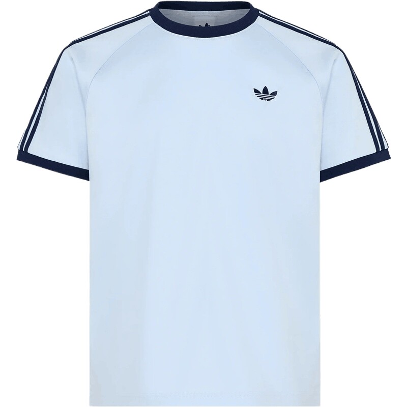 adidas阿迪达斯三叶草男女纯棉亲肤宽松休闲运动短袖T恤KT7764