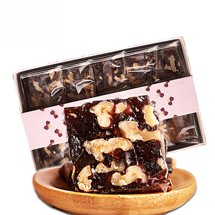 桑果糕核桃糕切糕盒装桑葚干点心湖州特产传统糕点零食品荻港渔庄