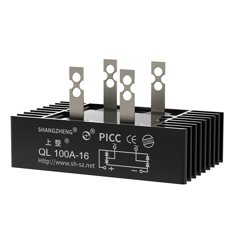 上海上整单相整流桥QL35A100A1600V桥堆桥式整流器QLF大功率24v