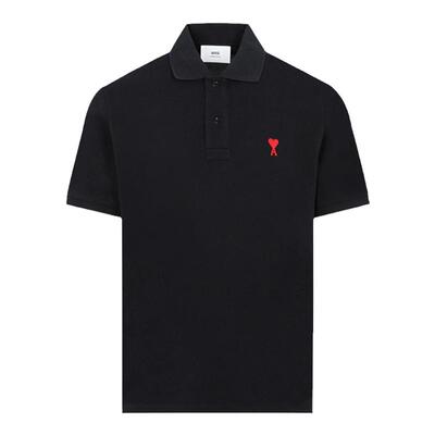 AMIPARIS爱心刺绣短袖POLO衫