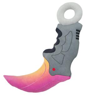 CSGO巨型渐变之色爪子刀毛绒刀怀中抱杀抱枕反恐精英V社正版周边
