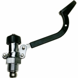 全蒸汽烫斗按式气阀组件工业锅炉电熨斗配件气阀扳手开关排放气阀