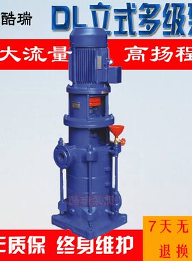 酷瑞牌热水多级泵 DLR立式多级离心泵  DLR多级泵