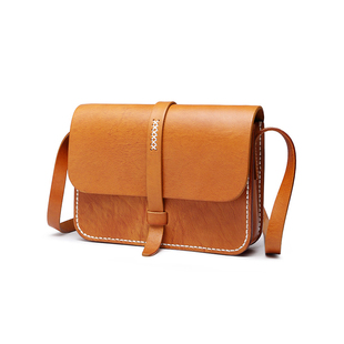 手工diy皮具女士单肩包版型图纸斜挎包纸格纸样亚克力模板vdb-003