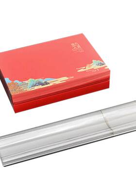 透明茶叶礼盒烫膜机金丝化妆品盒