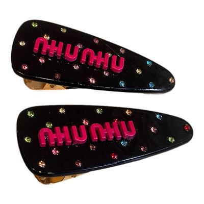 多巴胺刘海侧边碎发鸭嘴夹甜美