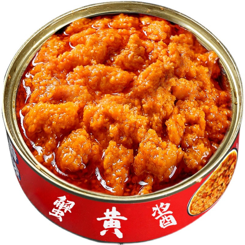 大闸蟹蟹黄酱商用拌饭拌面酱料