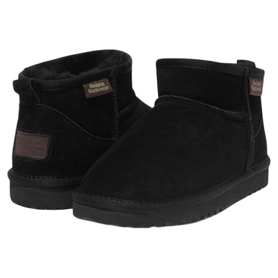 RockfishWeatherwear2025秋冬经典迷你保暖雪地靴休闲短筒靴