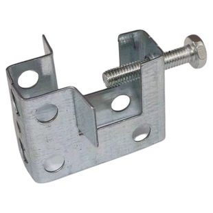 铁皮老虎卡夹牙钢结构卡虎口夹C型钢吊件H槽钢挂钩工字钢梁卡方形