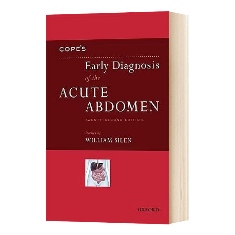 英文原版 Cope's Early Diagnosis of the Acute Abdomen 应付急性腹痛的早期诊断,第22版 英文版
