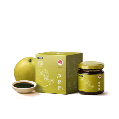 纯梨膏0麦芽糖无添加润止肺燥咳