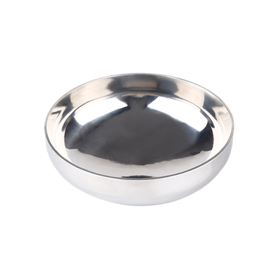 304不锈钢封头椭圆镜面堵盖卫生