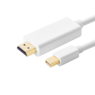 科乐多雷电2minidp转hdmi转换线dp8k适用苹果macbook笔记本air微软surfacepro电脑vga投影仪电视显示器高清4k