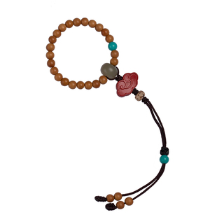 高档手把件挂绳手捻DIY绳子挂件半成品挂葫芦款菩提橄榄核指环绳